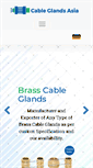 Mobile Screenshot of cable-glands-asia.com